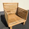 Teak Patio Chair with Sunbrella Cushions - Image 2