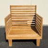 Teak Patio Chair with Sunbrella Cushions