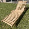Set of Three (3) Teak Chaise Loungers with Sunbrella Cushions - Image 8